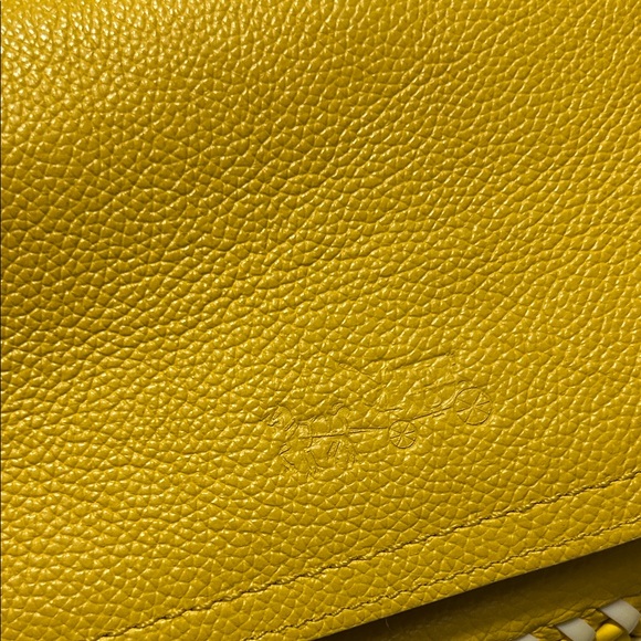 Coach Vibrant Yellow Crossbody Bag - Picture 5 of 6